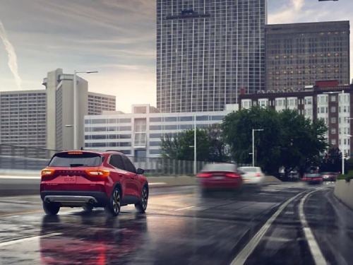2023 Ford Escape PHEV driving in city