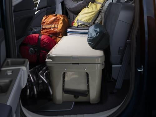 2023 Ford F-150 view of storage in back seat