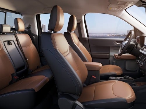 2024 Ford Maverick interior view of front and back seats