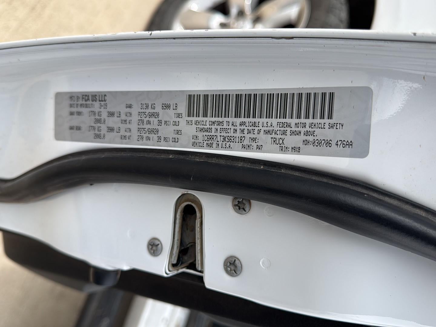 2019 RAM 1500 Classic Lone Star