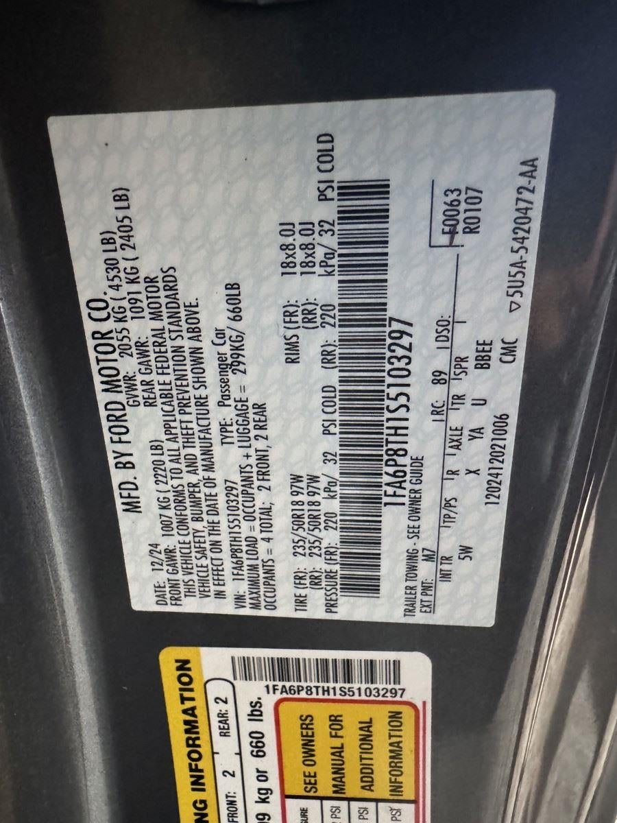 2025 Ford Mustang EcoBoost Premium