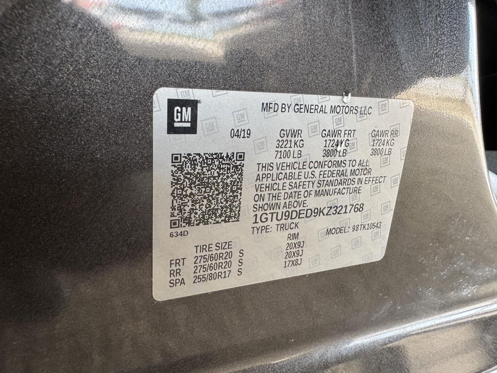 2019 GMC Sierra 1500 SLT