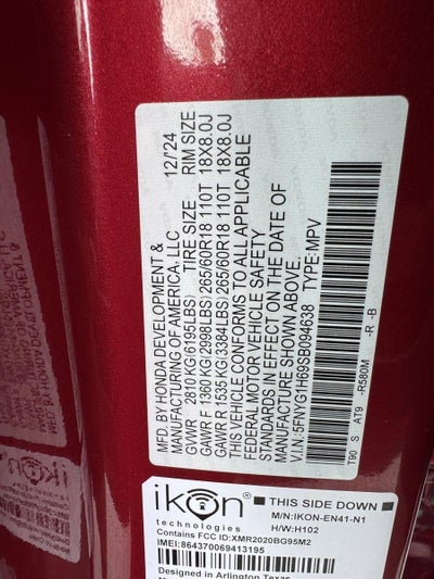 2025 Honda Pilot TrailSport