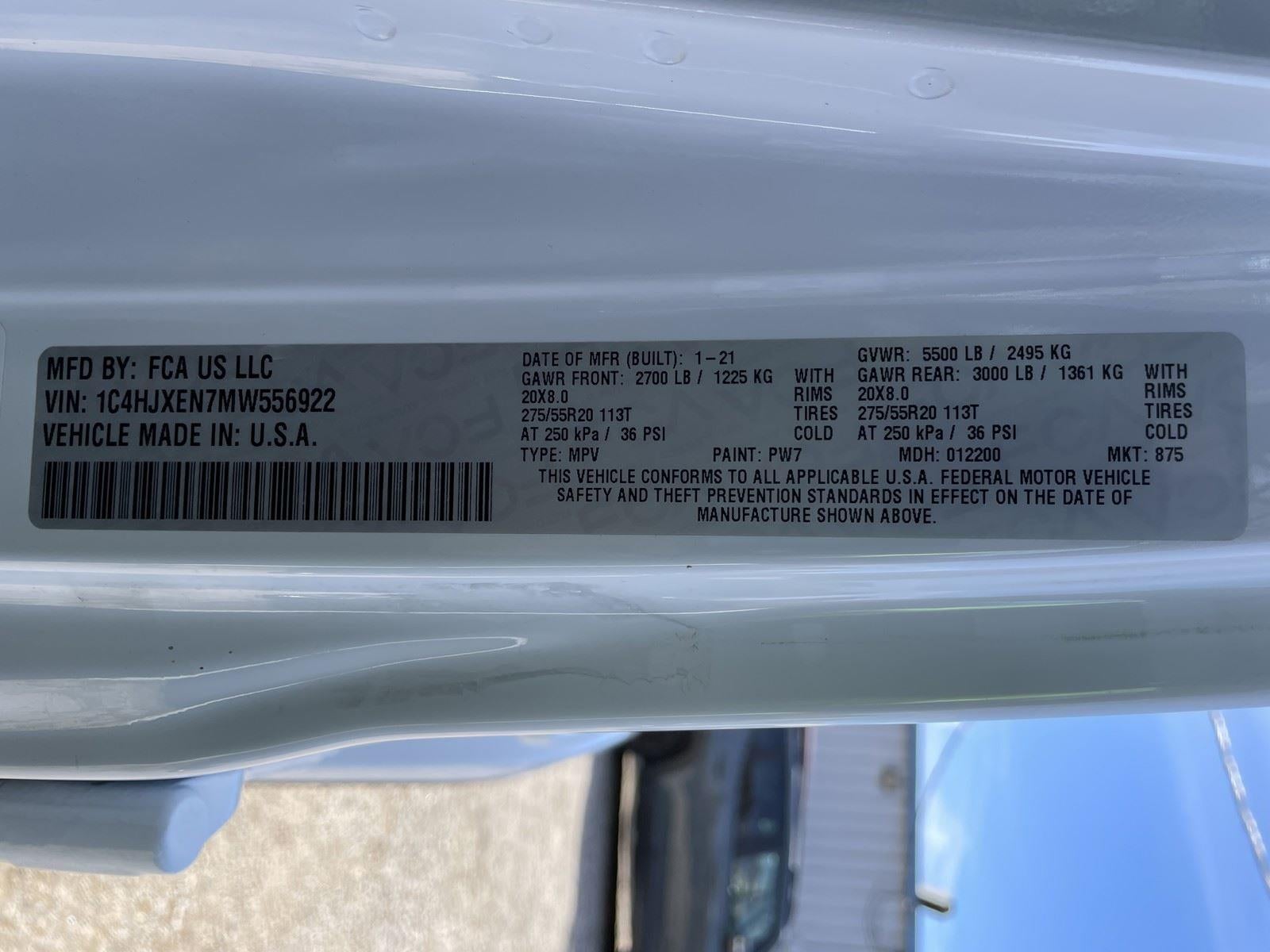 2021 Jeep Wrangler Unlimited Sahara High Altitude