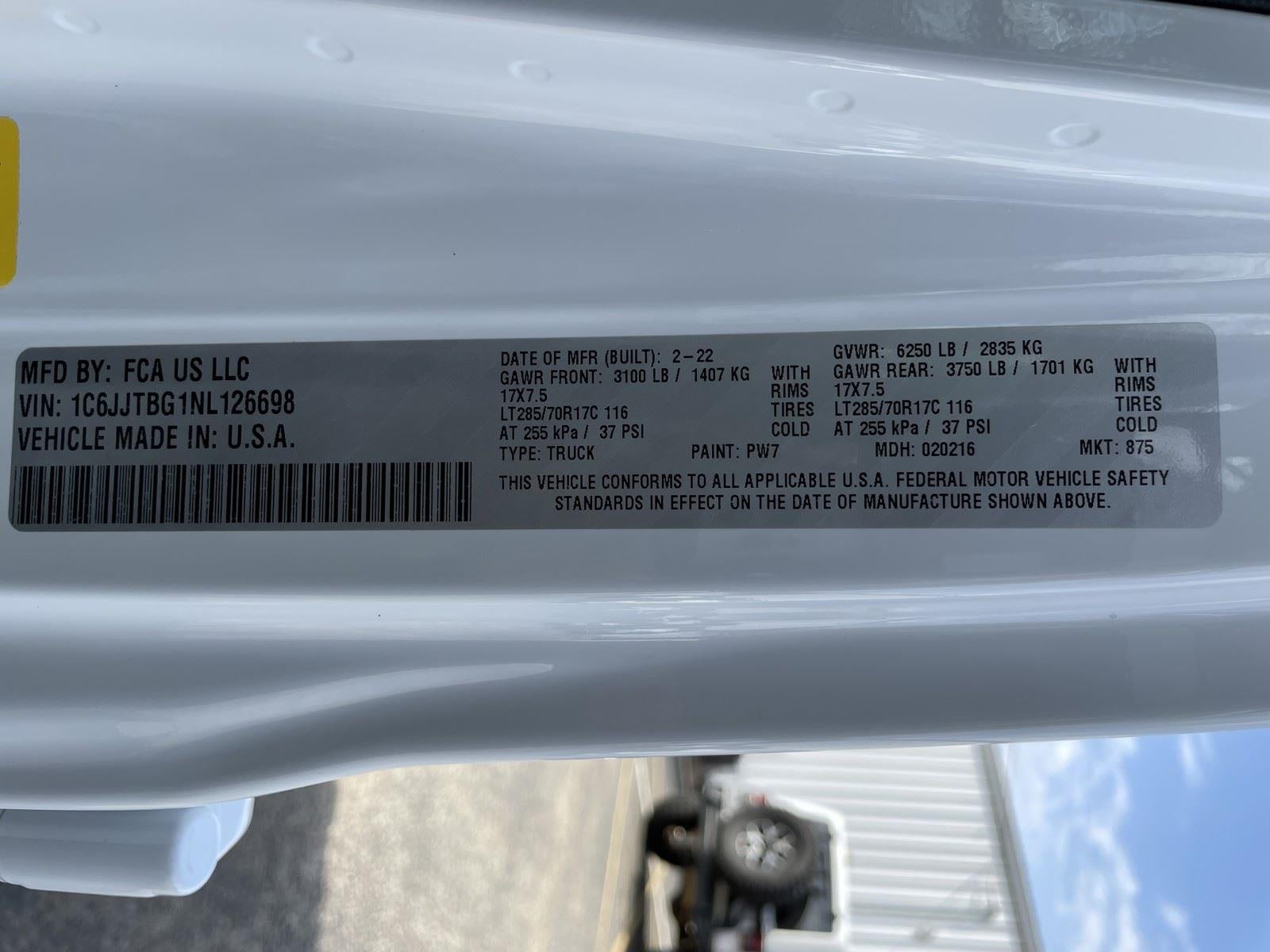 2022 Jeep Gladiator Rubicon