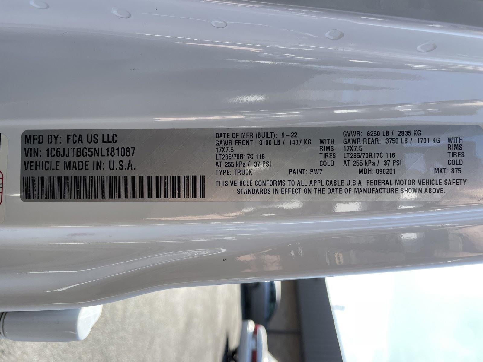 2022 Jeep Gladiator Rubicon