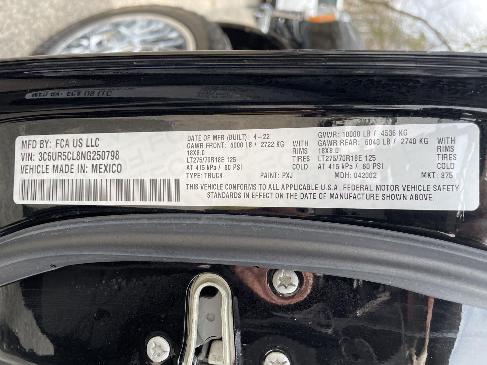 2022 RAM 2500 Tradesman