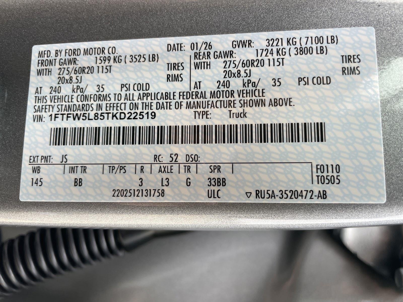 2026 Ford F-150 Lariat®