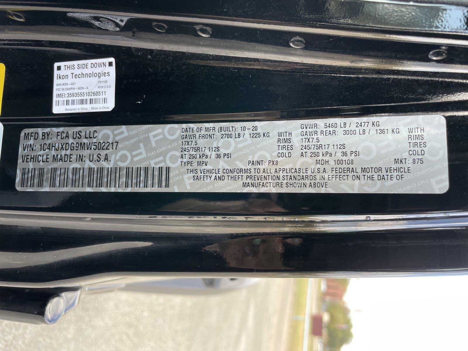 2021 Jeep Wrangler Unlimited Sport S