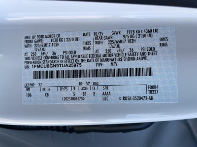 2026 Ford Escape Active