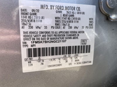 2022 Ford Explorer Base