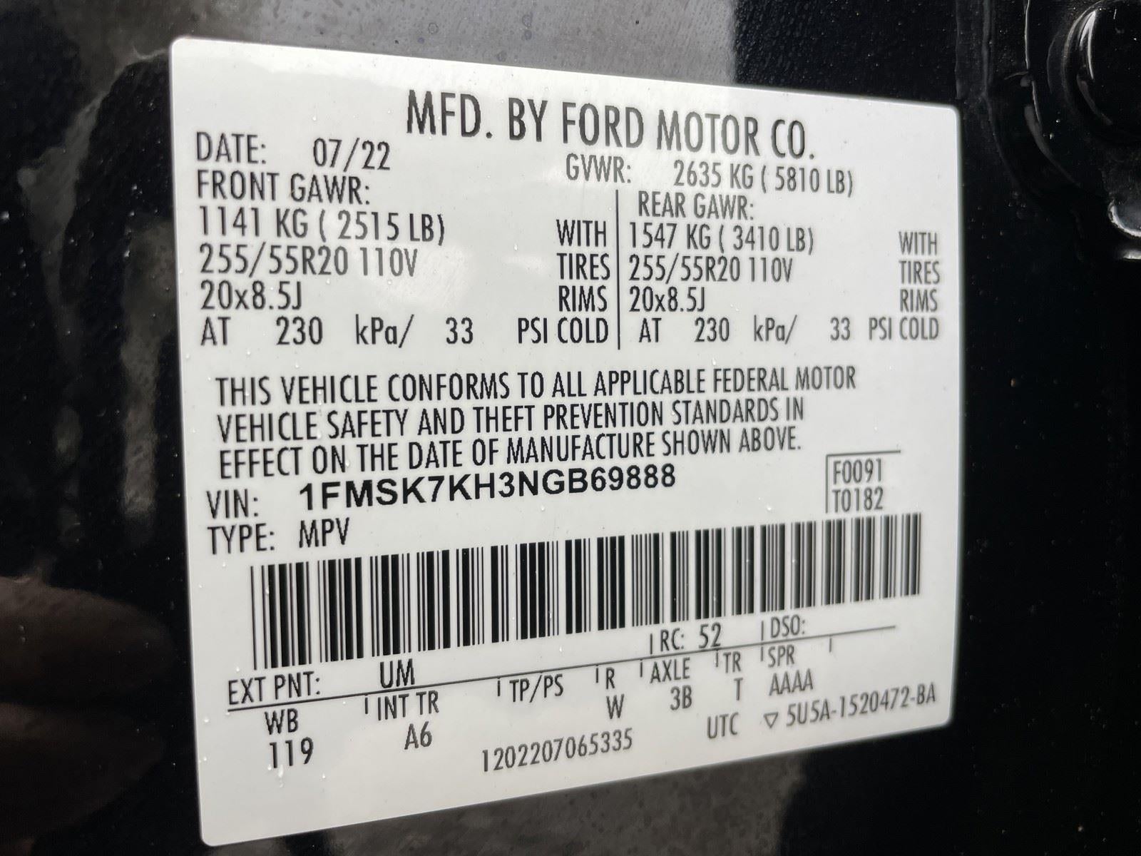 2022 Ford Explorer ST-Line