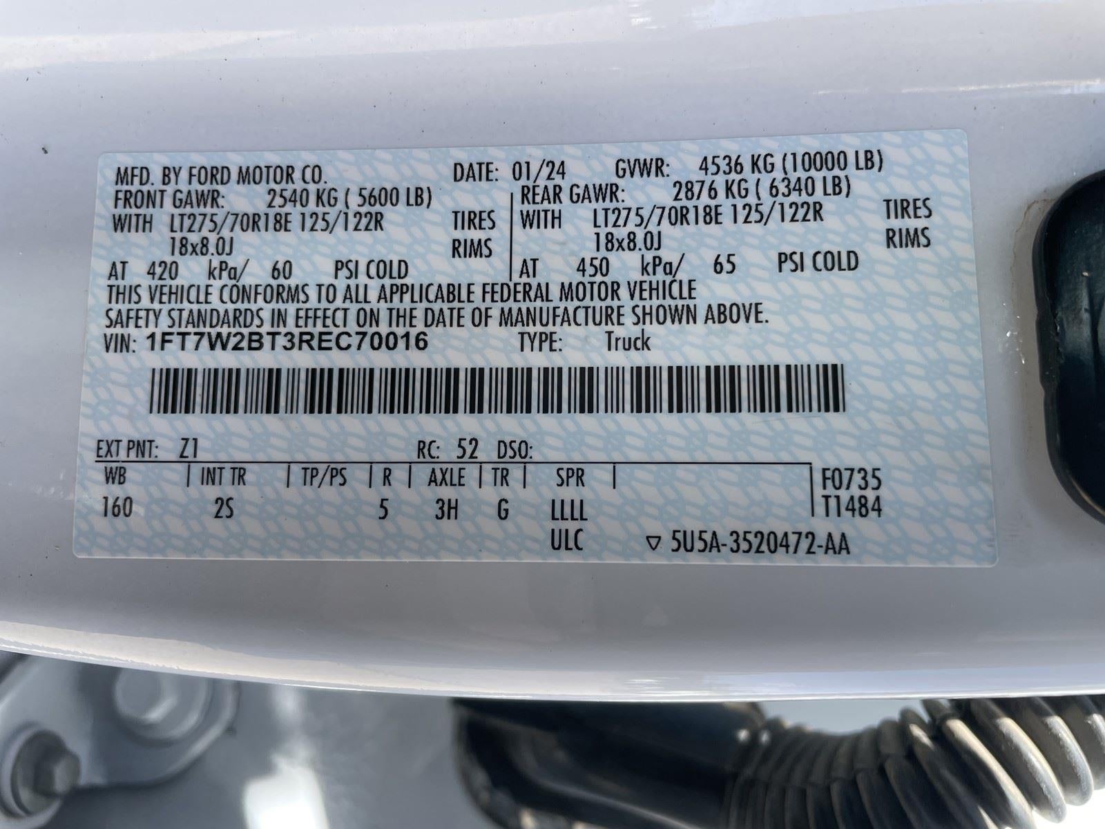 2024 Ford Super Duty F-250 SRW XLT