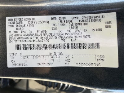 2019 Ford Ranger XLT