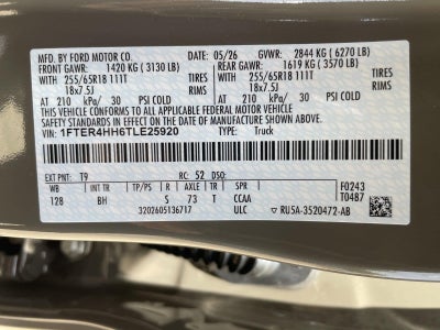 2026 Ford Ranger XLT