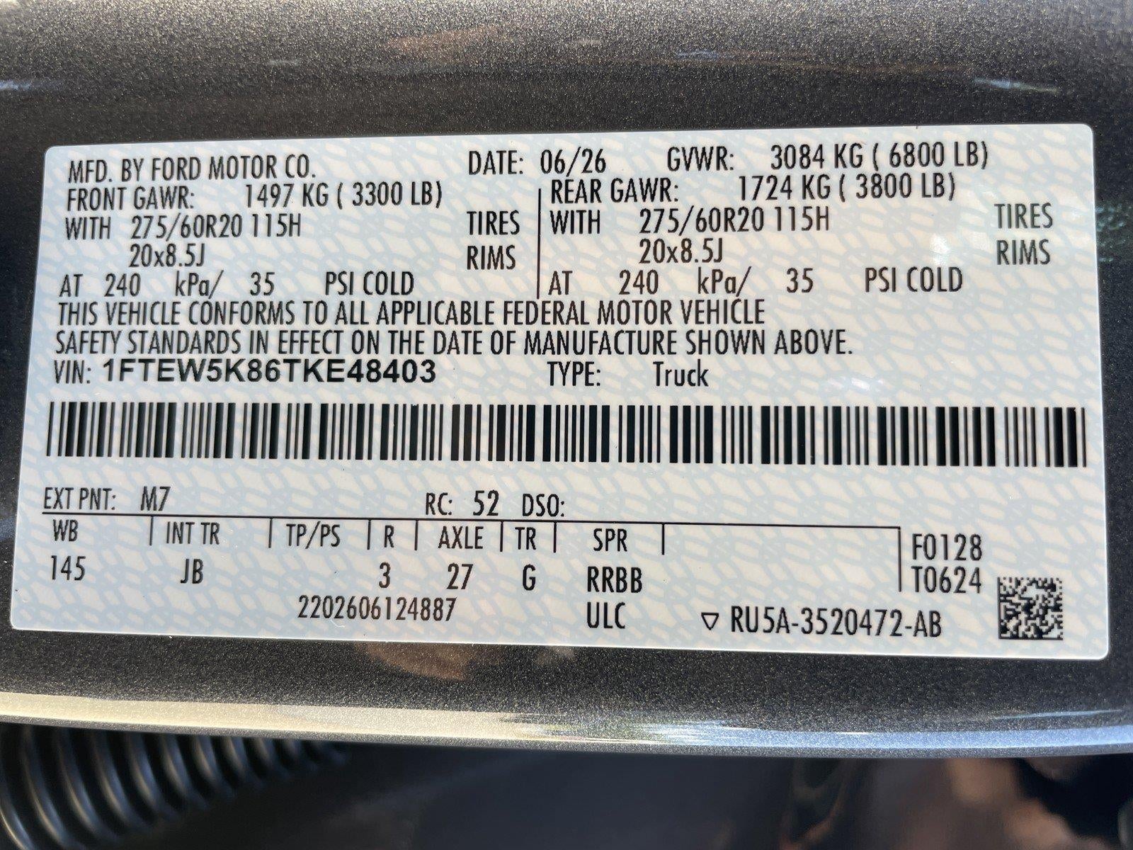 2026 Ford F-150 LARIAT