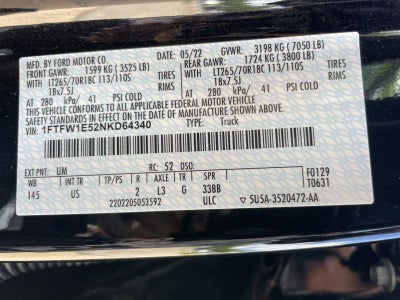 2022 Ford F-150 XLT