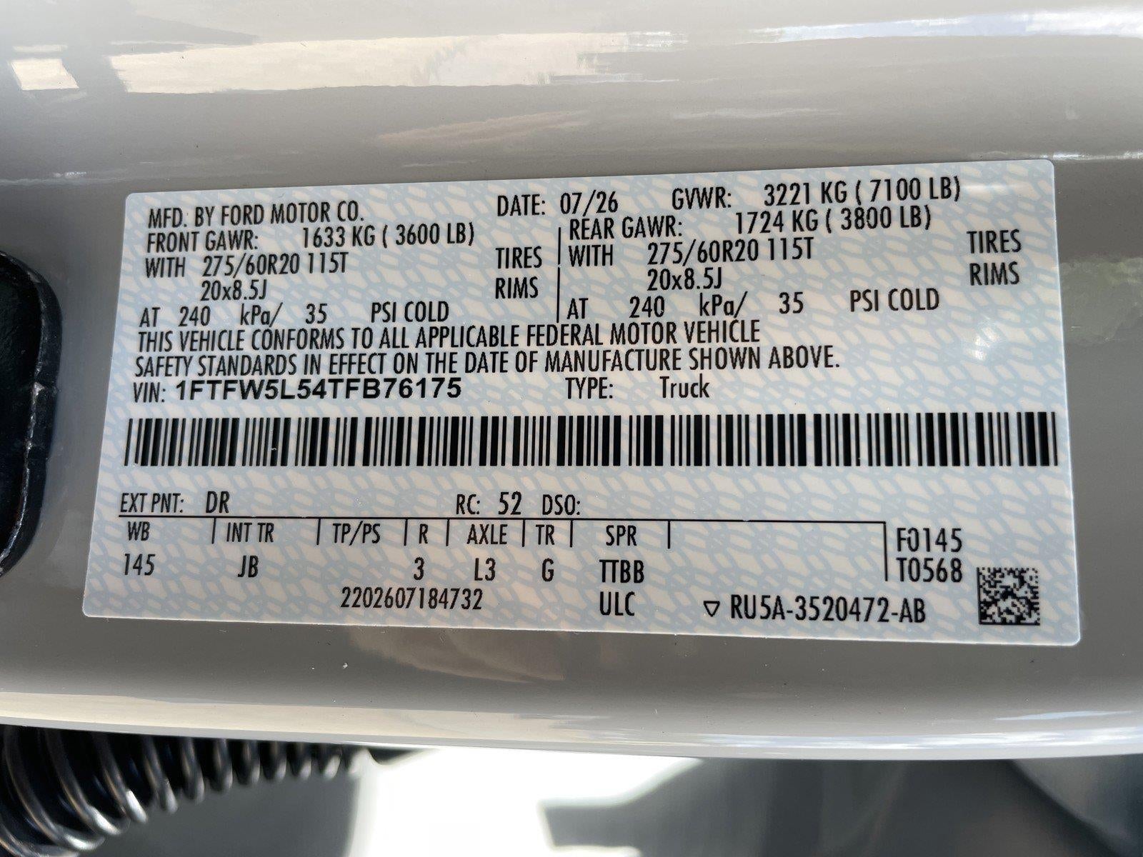 2026 Ford F-150 LARIAT