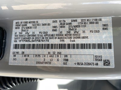2026 Ford F-150 LARIAT