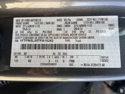 2026 Ford F-150 LARIAT