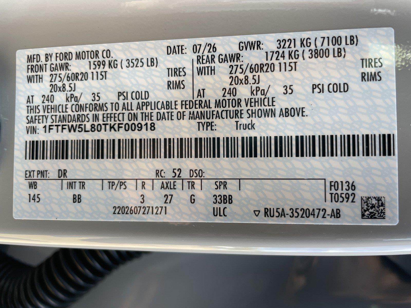 2026 Ford F-150 LARIAT
