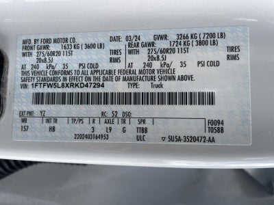 2024 Ford F-150 LARIAT