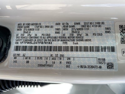 2026 Ford F-150 LARIAT