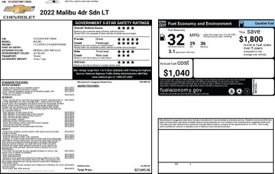 2022 Chevrolet Malibu LT
