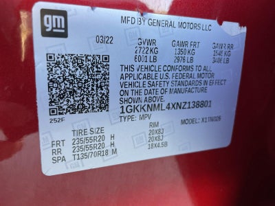 2022 GMC Acadia SLT