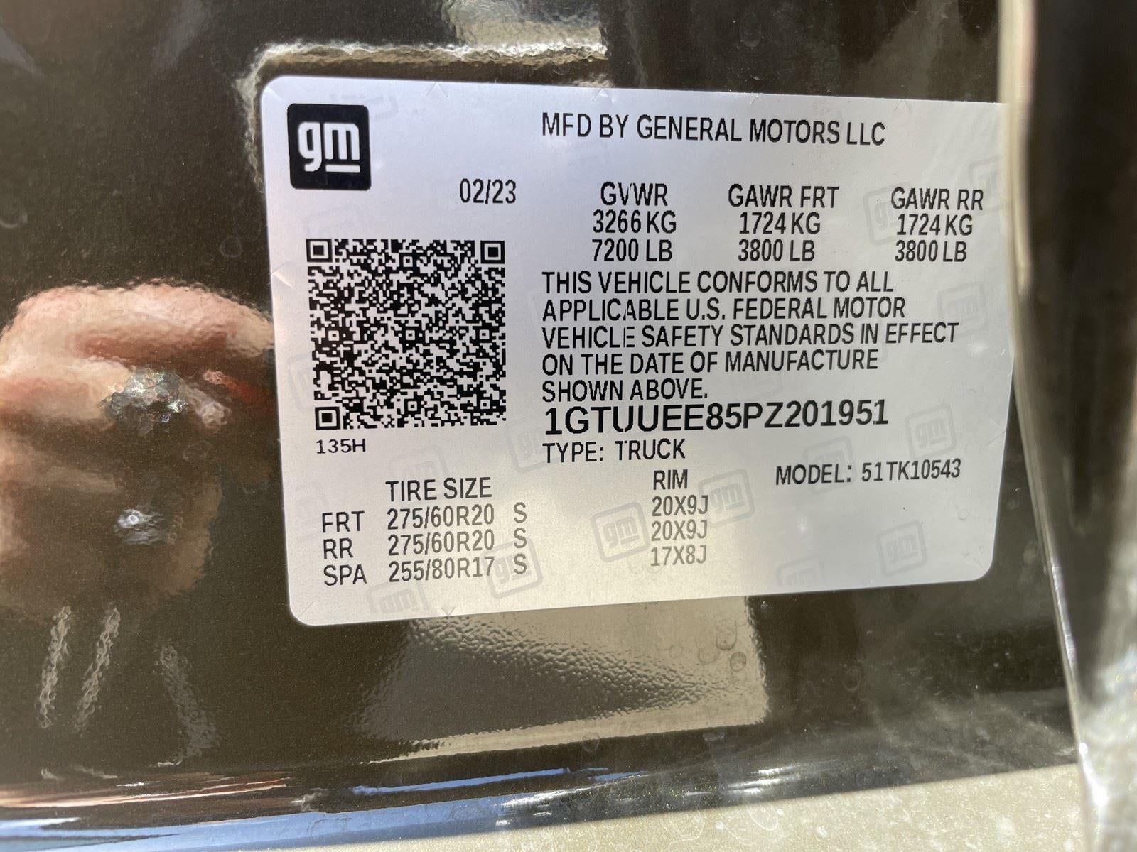 2023 GMC Sierra 1500 AT4