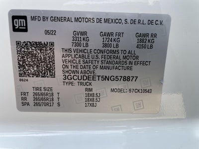 2022 Chevrolet Silverado 1500 RST