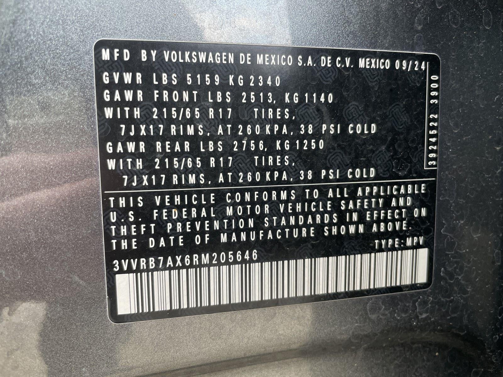 2024 Volkswagen Tiguan S