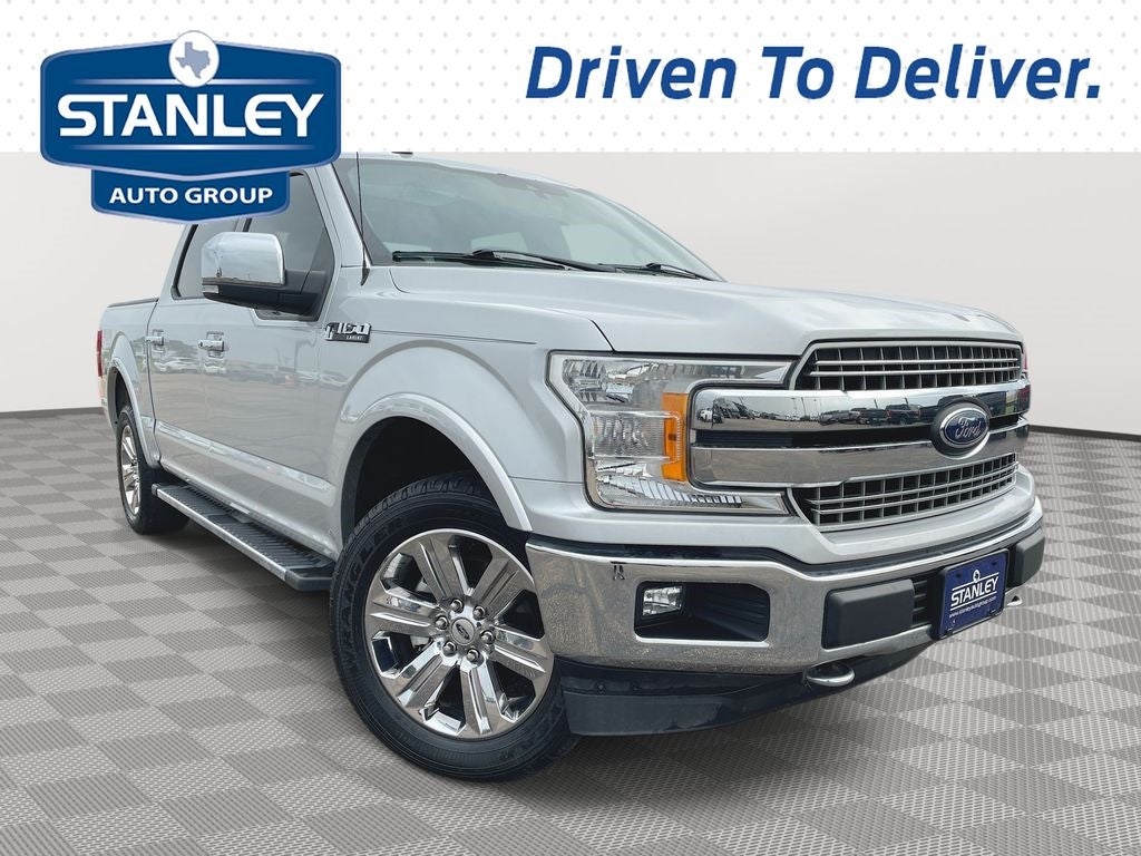 2019 Ford F-150 LARIAT, CHROME PKG, 501A, MOONROOF, 4WD
