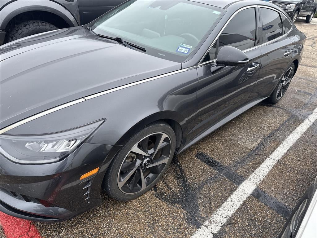 Used 2021 Hyundai Sonata SEL Plus with VIN 5NPEJ4J2XMH097517 for sale in McGregor, TX
