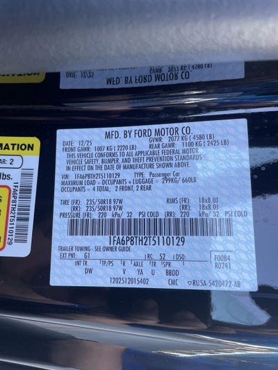 2026 Ford Mustang EcoBoost