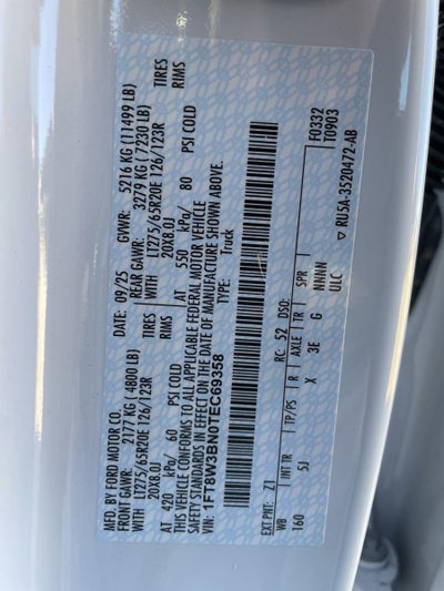 2026 Ford Super Duty F-350 SRW LARIAT