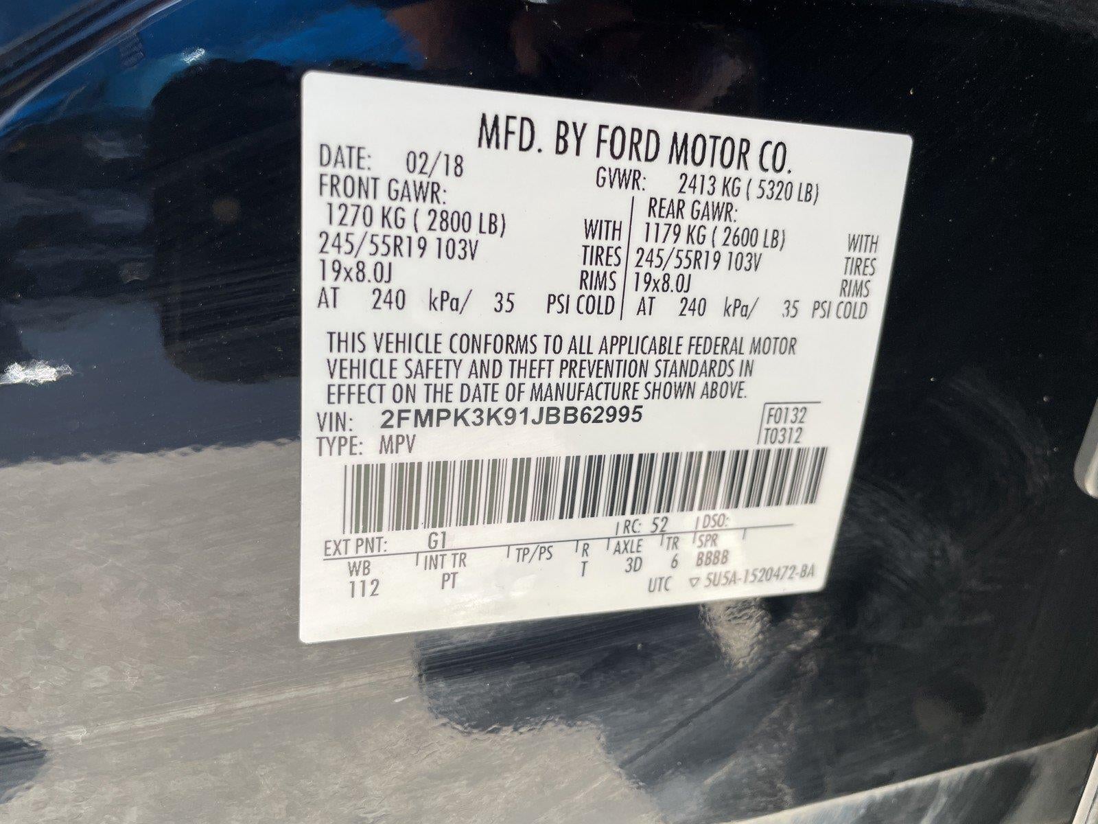 2018 Ford Edge Titanium