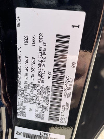 2024 Toyota Tundra SR5