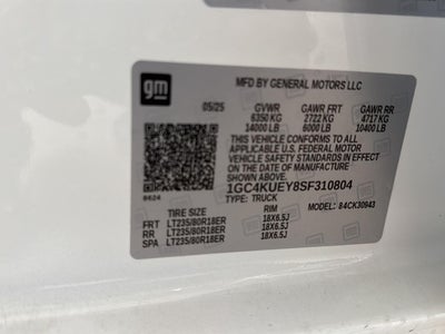 2025 Chevrolet Silverado 3500HD LTZ