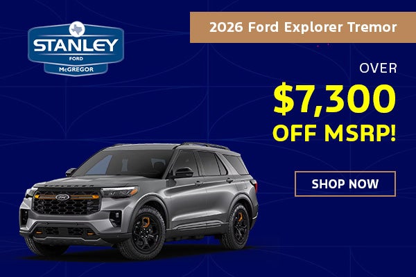 Ford Explorer Tremor MSRP