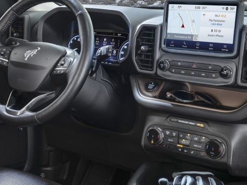 2024 Ford Bronco Sport interior view of front dash area