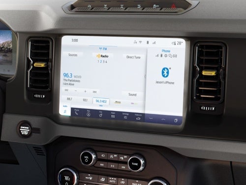 2024 Ford Bronco view of touchscreen display