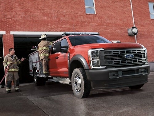 2024 Ford Chassis Cab upfitted to look like a firetruck